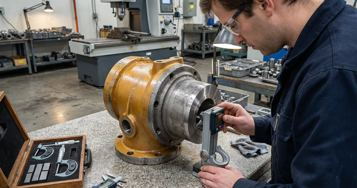 Quality lab where payload and repeatability are measured before shipment