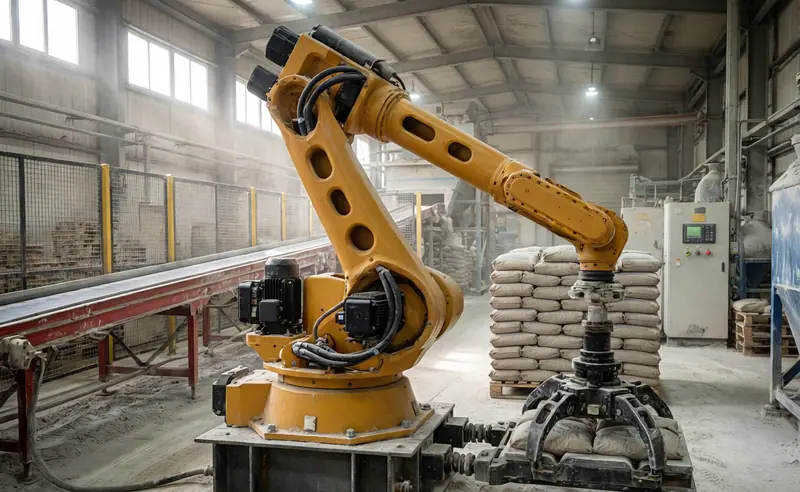 Fully Automatic Robot Palletizer 4-axis 180kg
