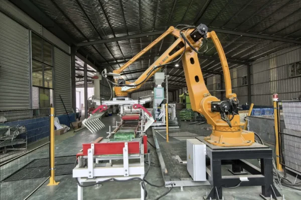 4-axis Robotic Stacker Crane for Fertilizer Bag Stacking and Logistics