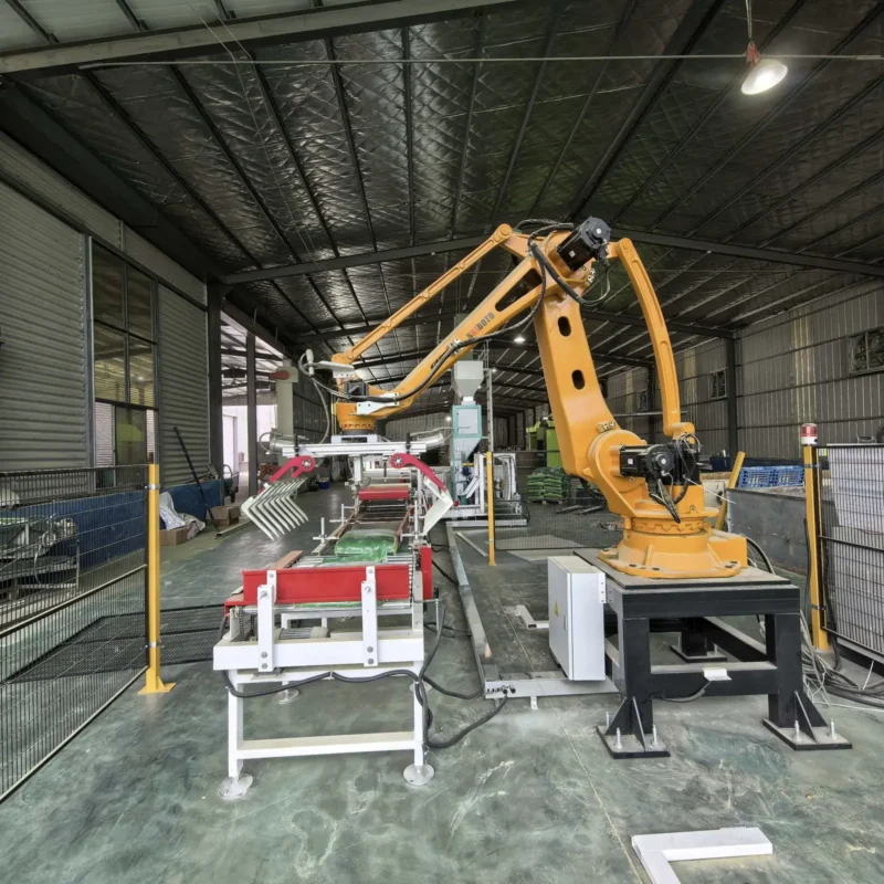 4-axis Robotic Stacker Crane for Fertilizer Bag Stacking and Logistics